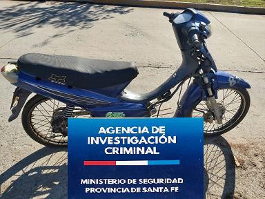 Moto recuperada AIC 3