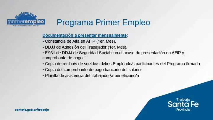 Primer empleo 7