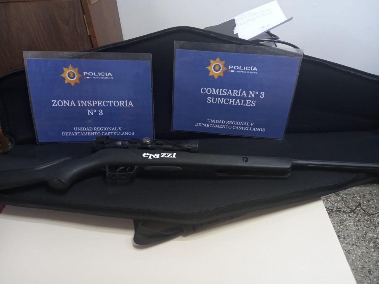 Detenido con rifle aire comprimido - 2