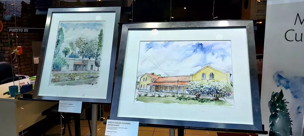 Obras expuestas en Mutual Libertad 2