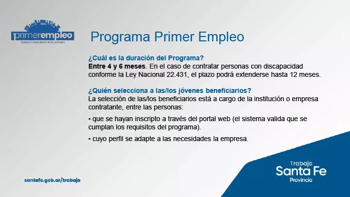 Primer empleo 4