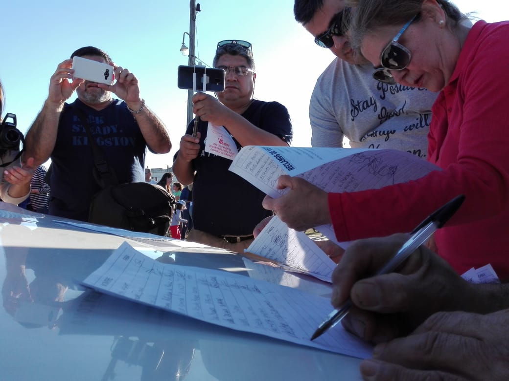 MANIFESTACIÓN RUTA 34 1