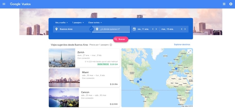 google-vuelos