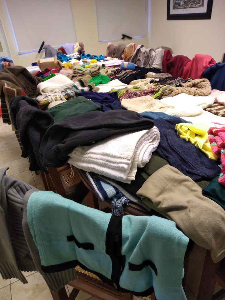 Entrega de tejidos Unión 3