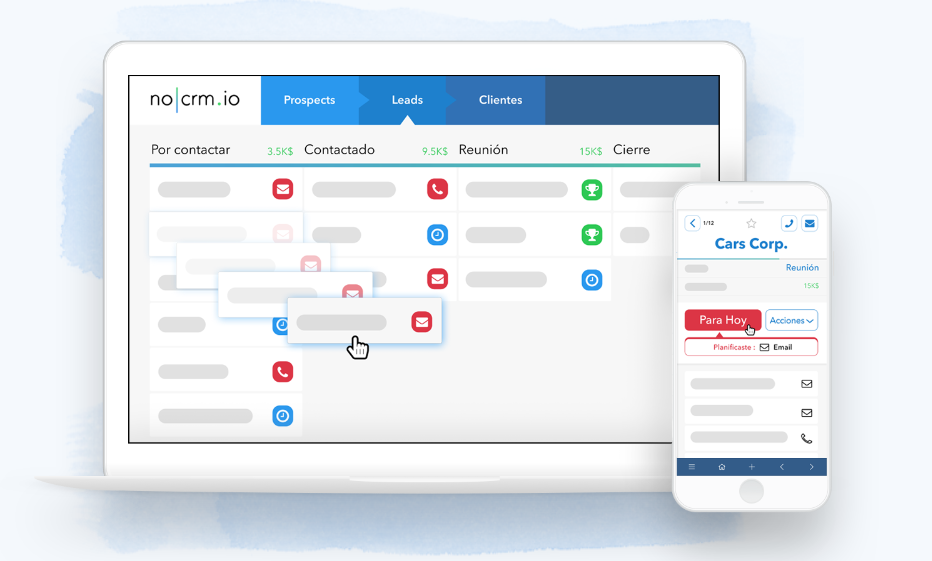 Software de Gestión de Ventas - CRM Simple para Pymes noCRM io