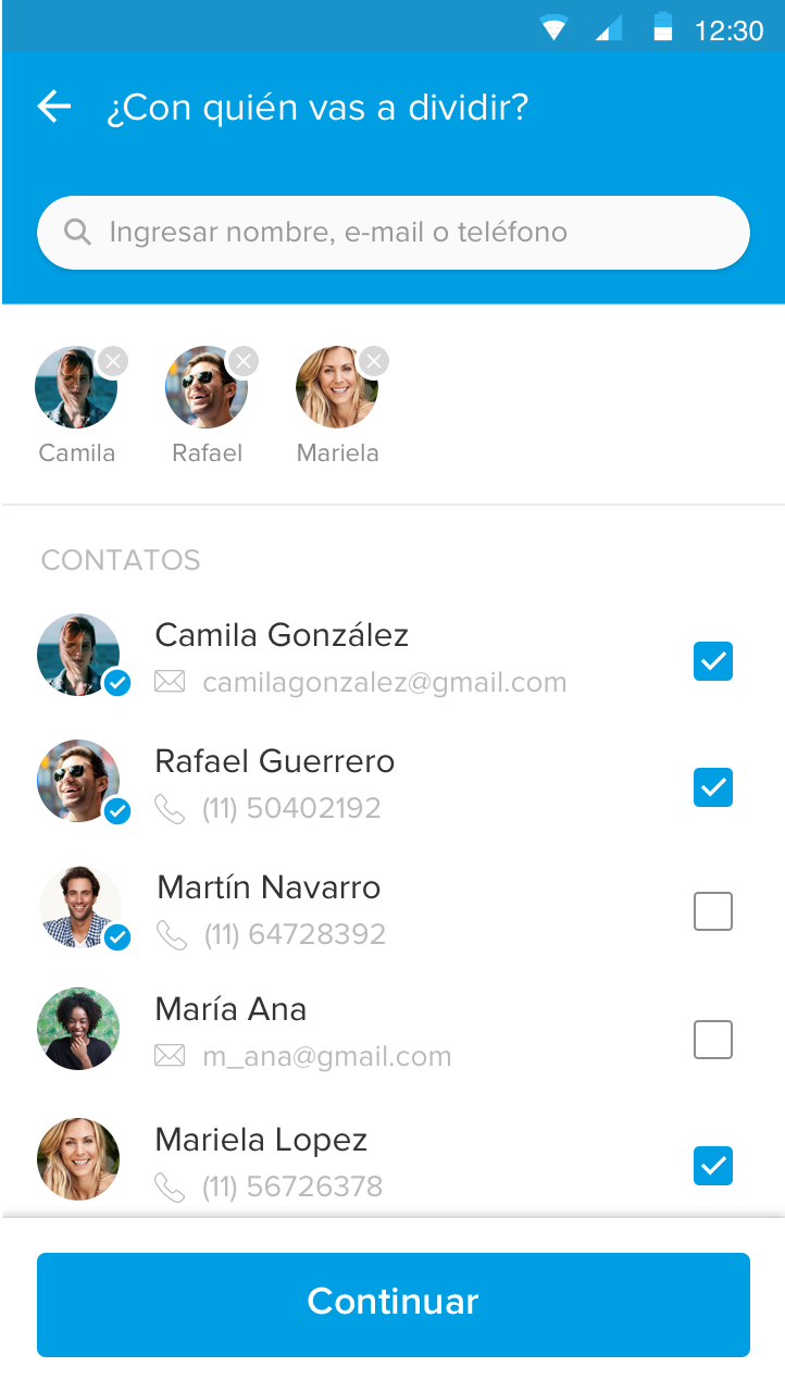 Mercado Pago Función amigos