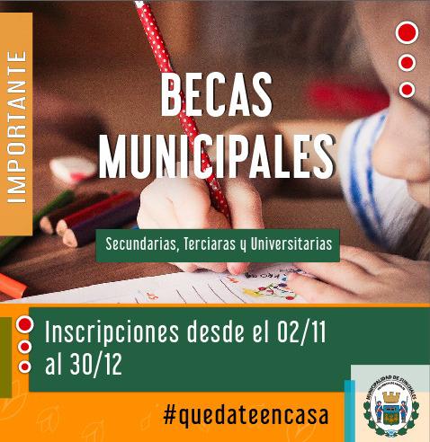 Becas municipales