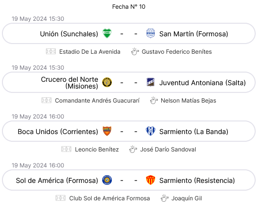 10 fecha