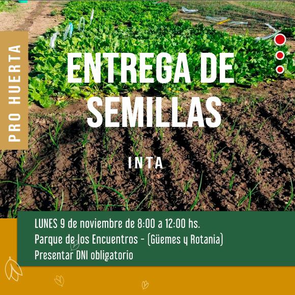 Entrega semillas INTA
