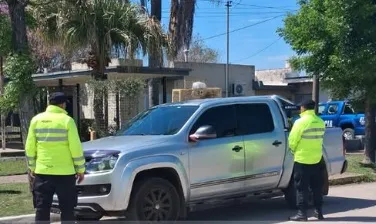 Camioneta secuestrada 26-9-25