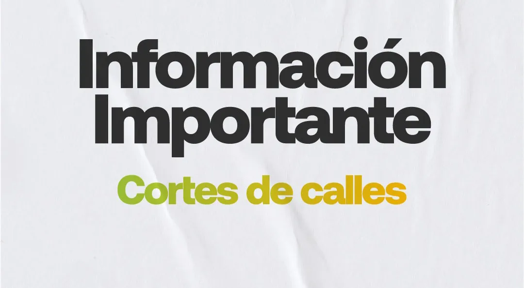 Corte de calles