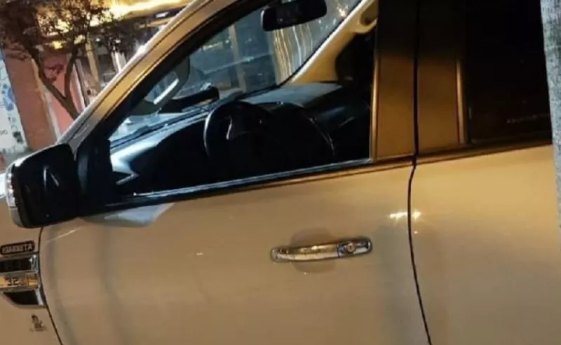 robo en camioneta