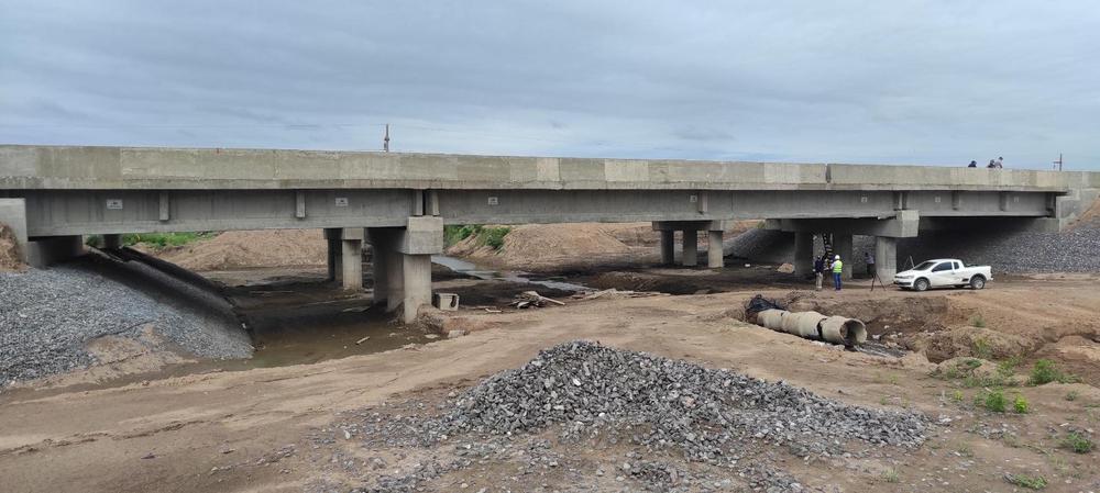 Prueba de carga 2 puente Vila Cululu 2