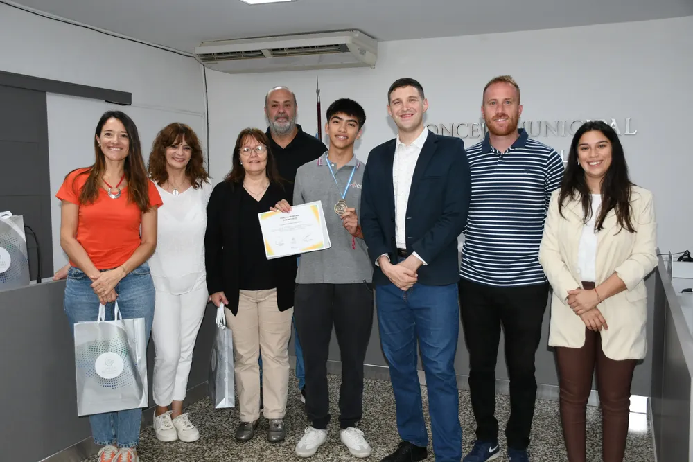 Reconocimiento a Lucas Montini 1