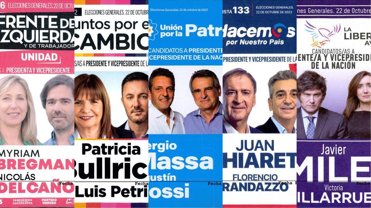 Cinco boletas