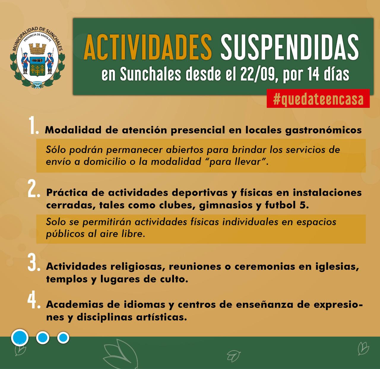Mayores restricciones