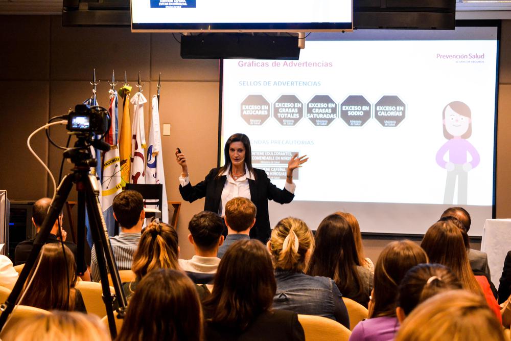Prevención Salud charla Etiquetado frontal