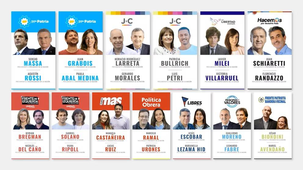 Candidatos elecciones presidenciales