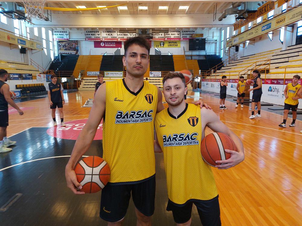 Saulo Bieschke y Francisco Alasia