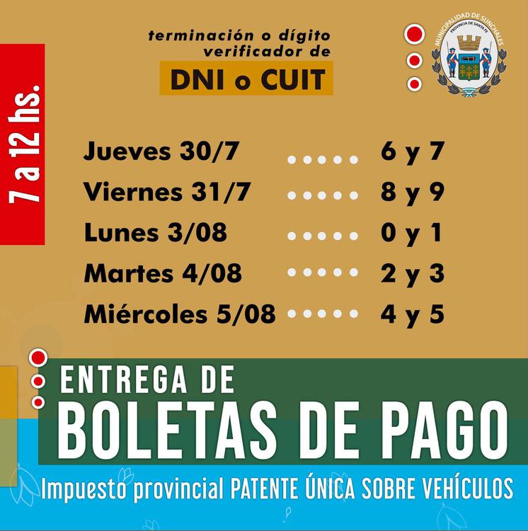 Entrega de boletas de pago 4