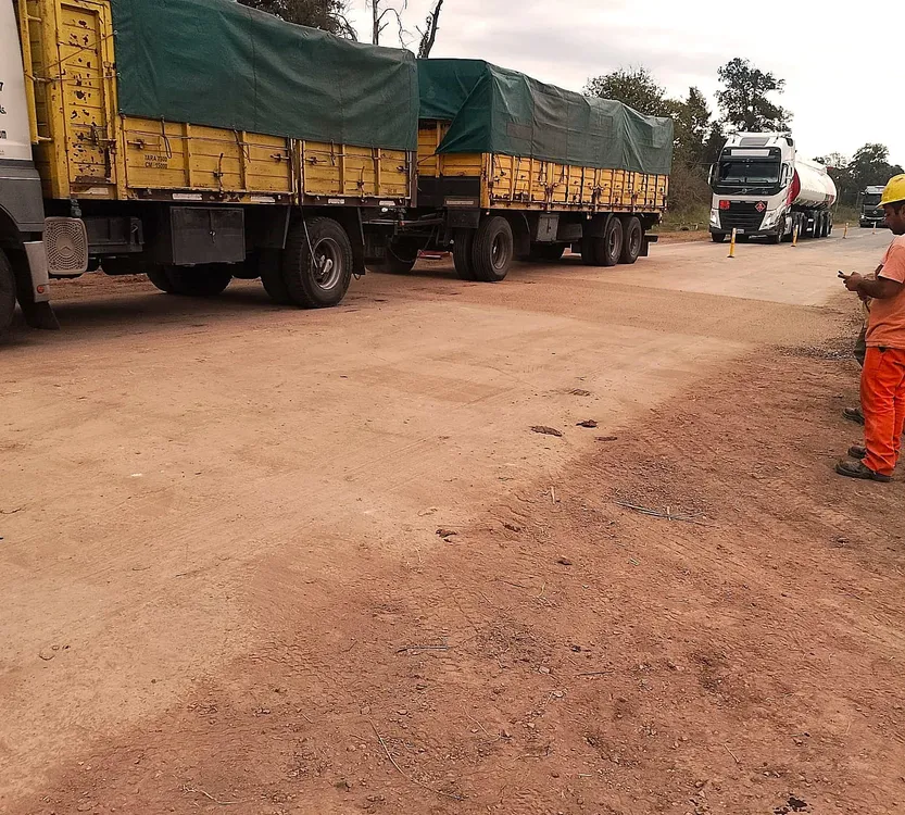 RN34 Reparacion alcantarilla - km 385