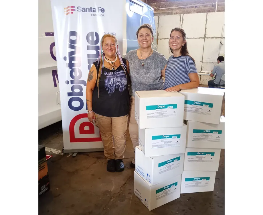 Entrega insumos dengue