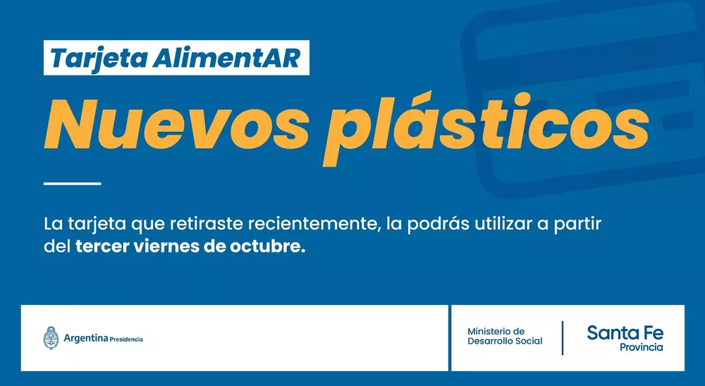 Tarjeta Alimentar