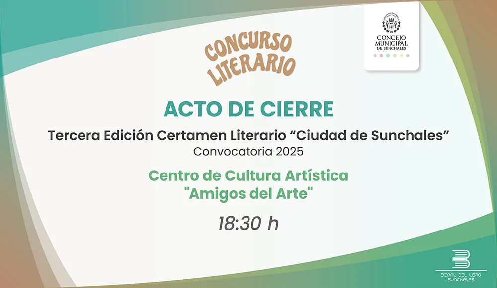 Entrega concurso literario