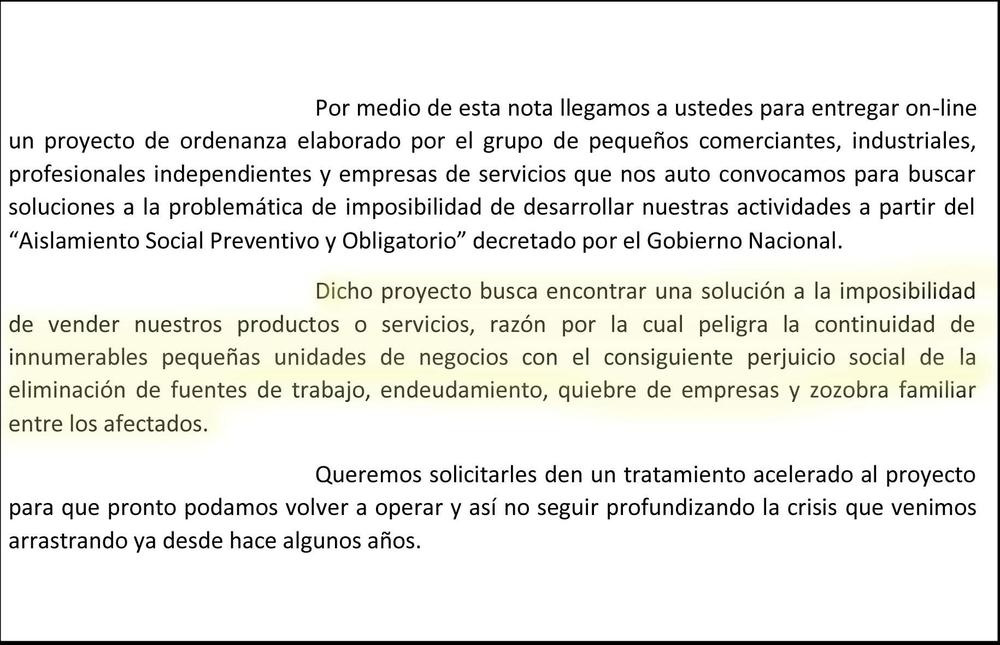 Nota presenta PROYECTO ORD comercios-1