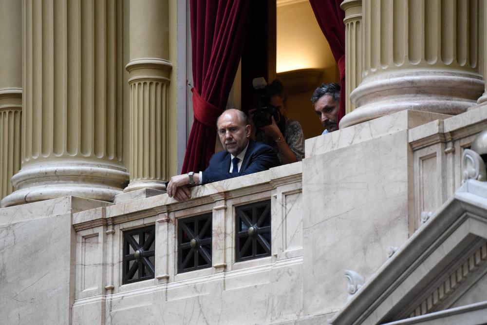 Perotti asistió a la Camara de Diputados