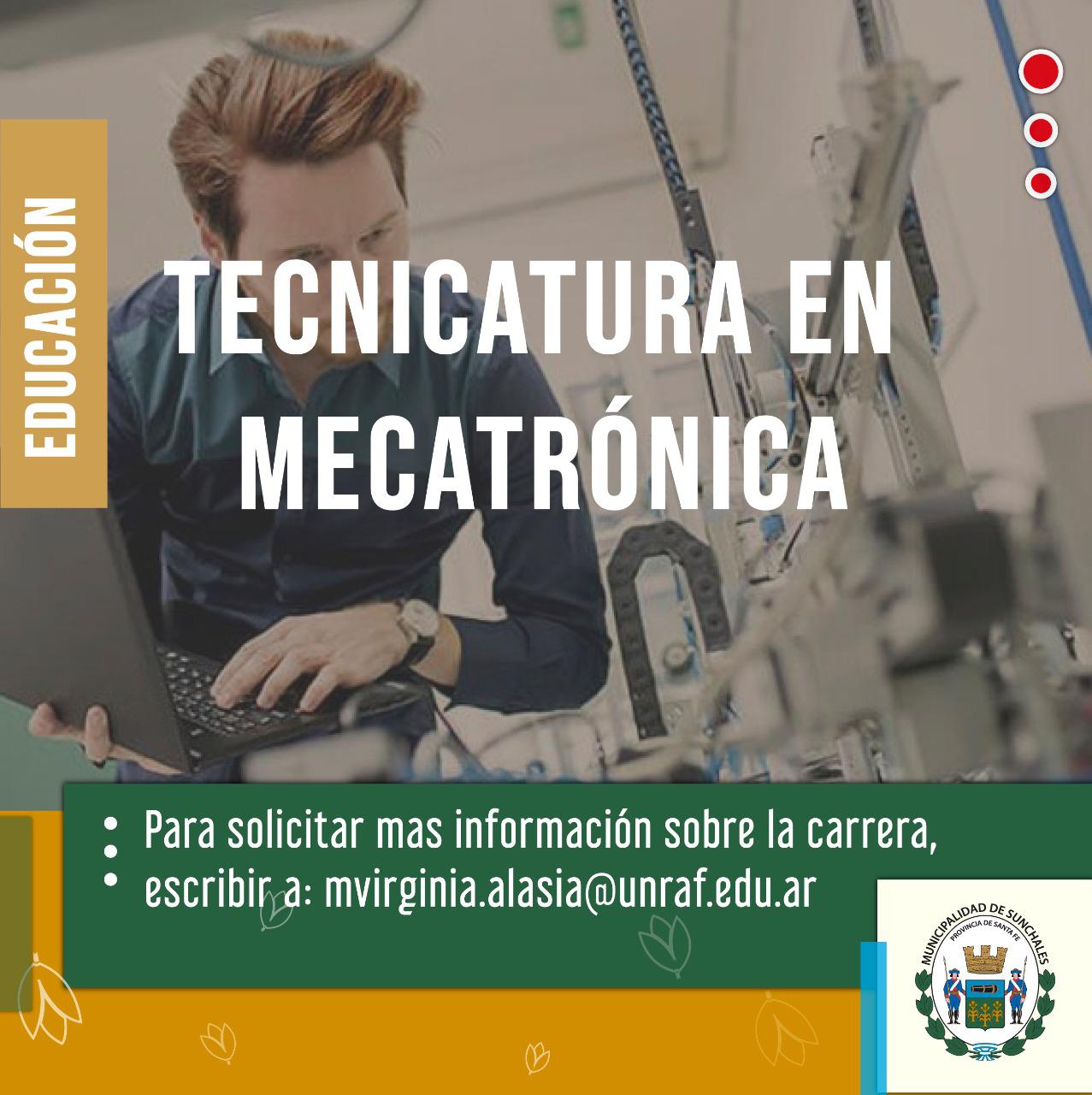 Tecnicatura en mecatronica