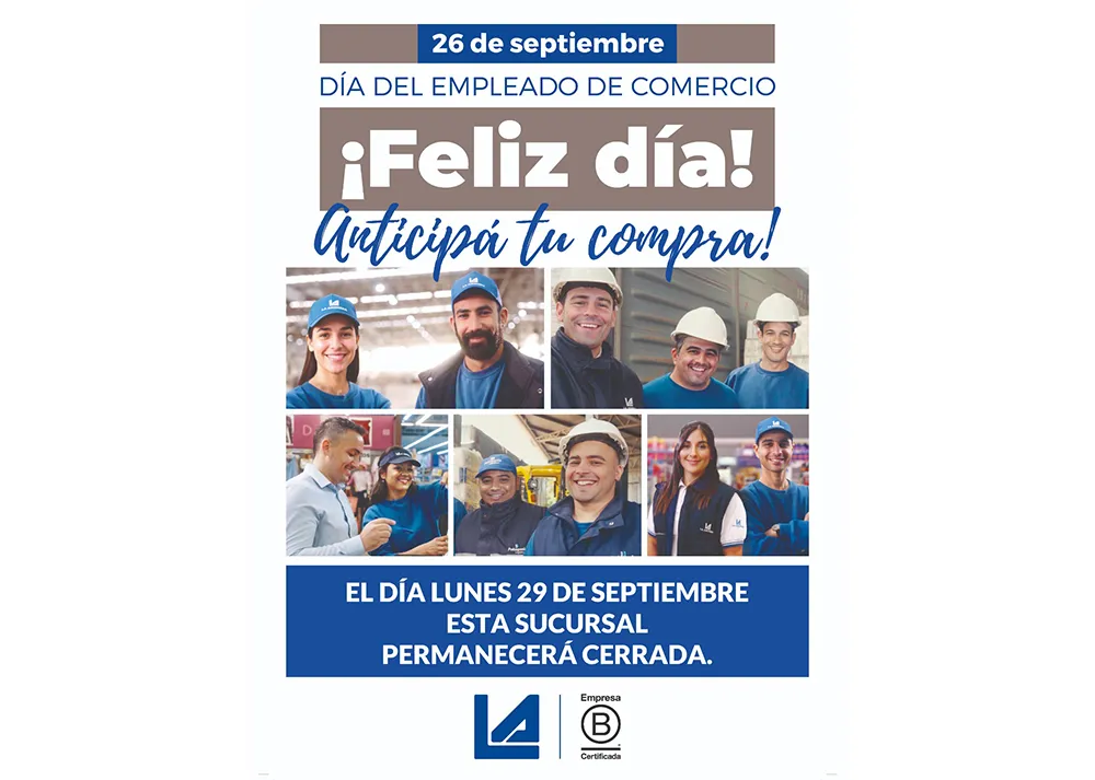 Dia Empleado de Comercio
