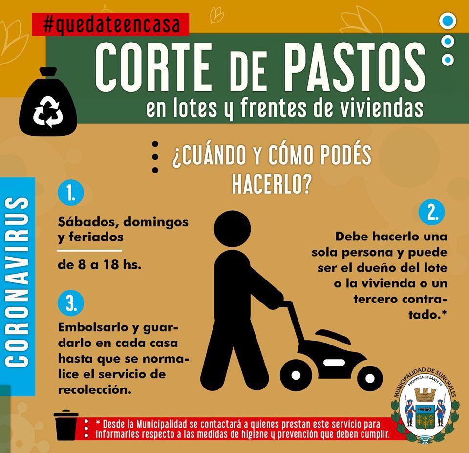 corte de pasto