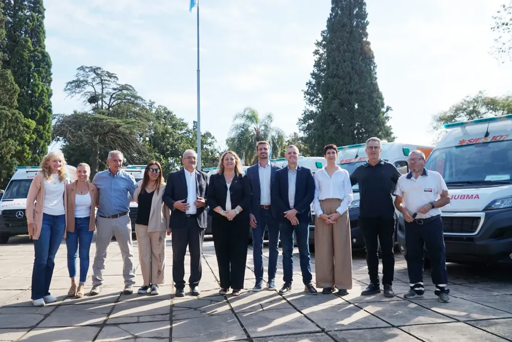 Entrega ambulancia