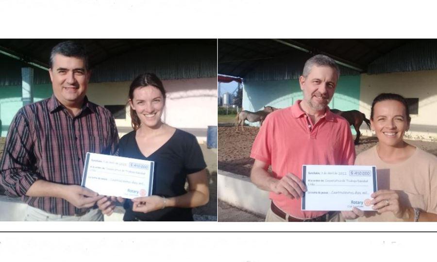 rotary - Entrega fondos