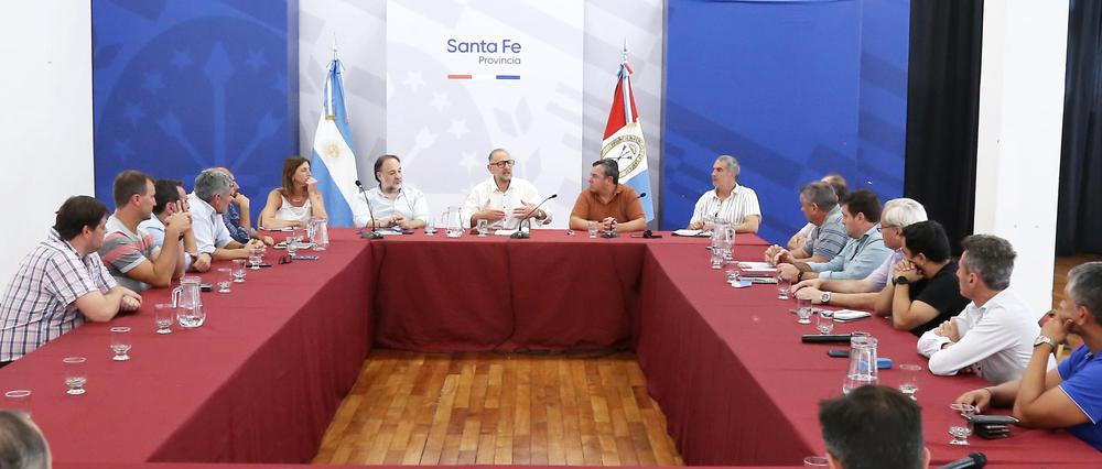 Reunion Corach con presidentes comunales