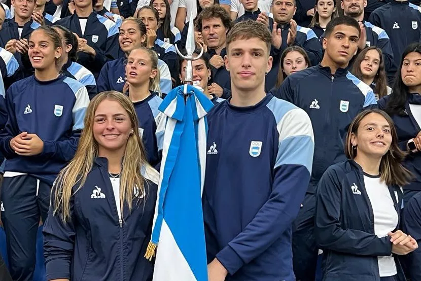 Nico Chiaraviglio abanderado