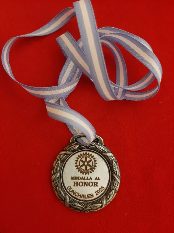 Medalla al honor Rotary