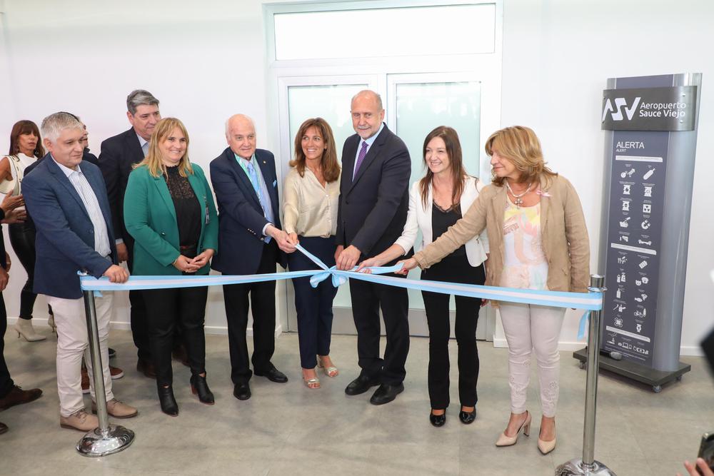 Inauguracion obras aeropuerto Sauce Viejo 1