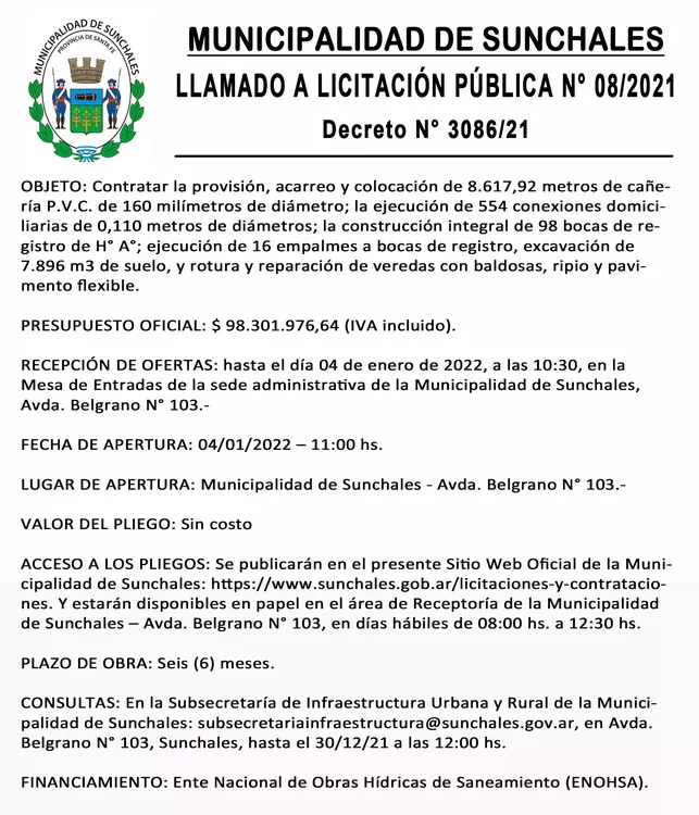 licitacion 08-2021