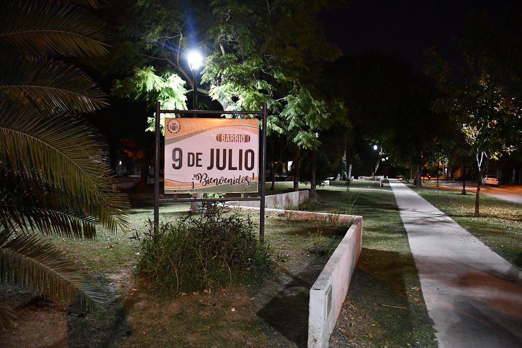 Obras en plaza Dantoni