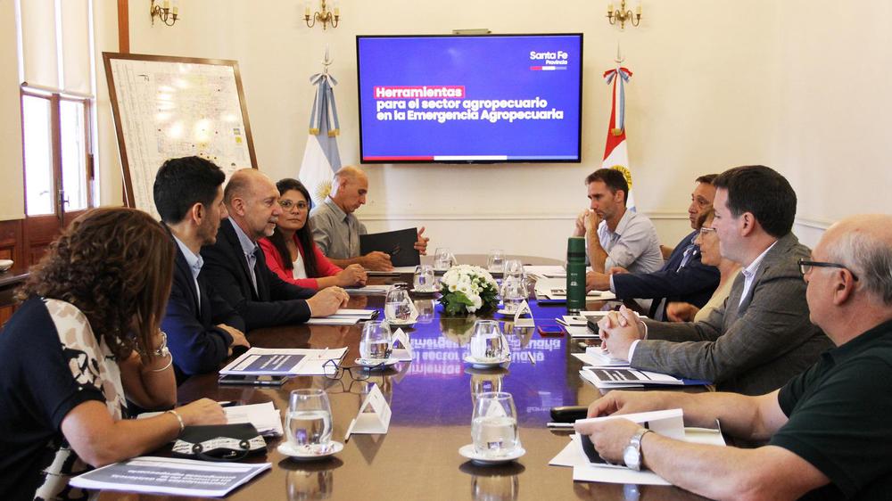 Reunion con entidades agropecuarias