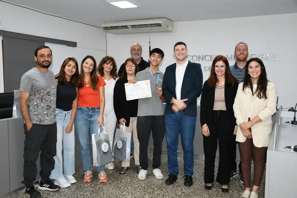 Reconocimiento a Lucas Montini 2