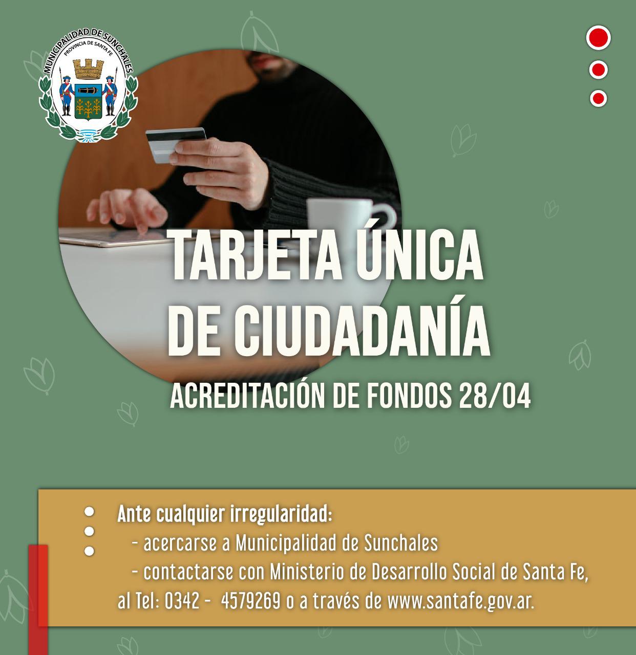 Tarjeta unica ciudadania