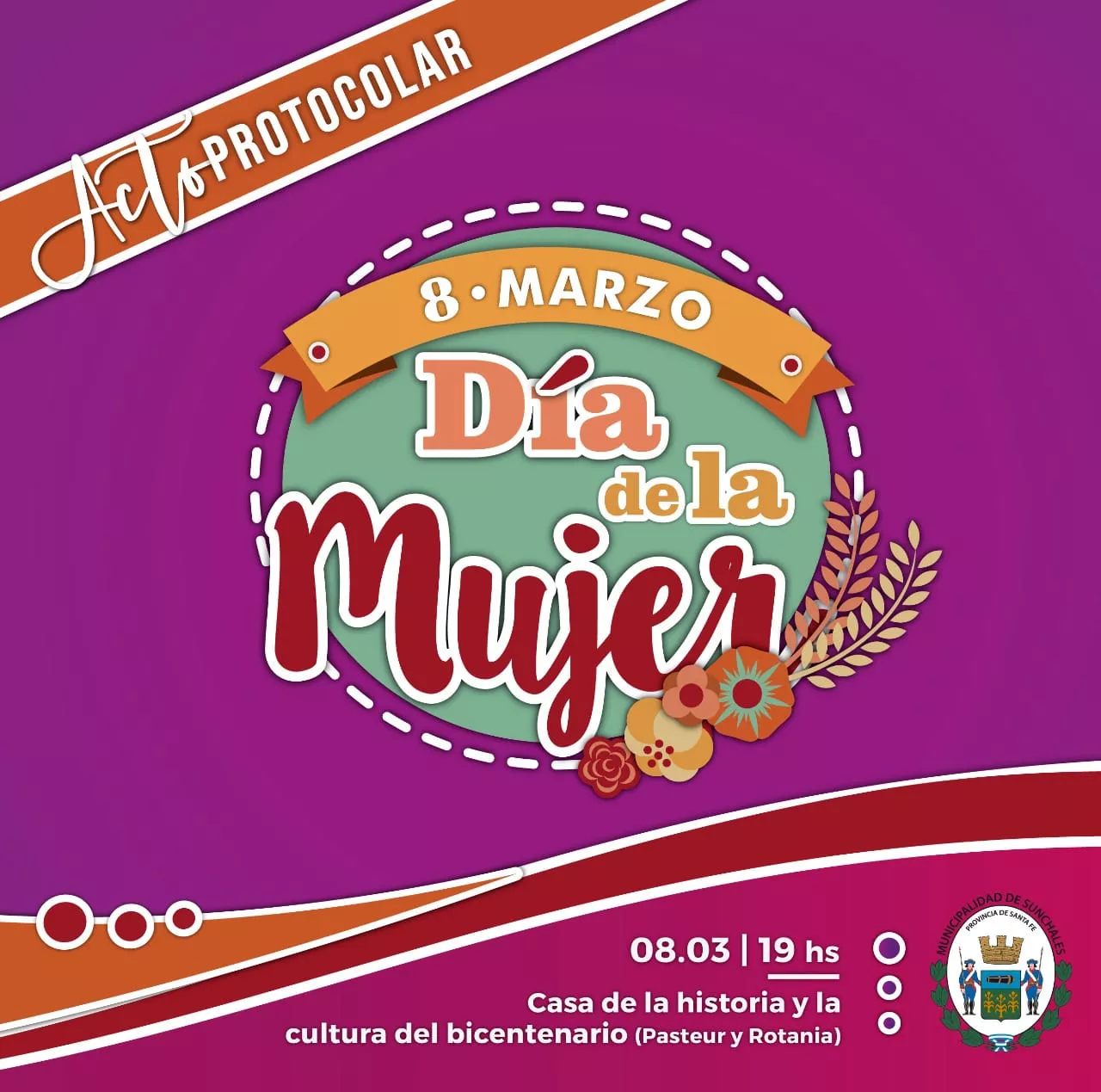 Acto mujeres sunchales