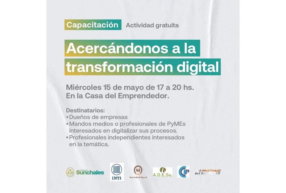 Capacitacion Acercandonos a la transformacion digital bis