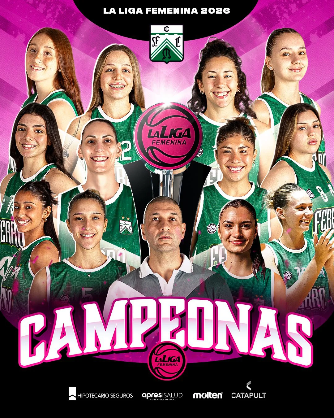 Ferro - Campeón Clausura LFB 2026