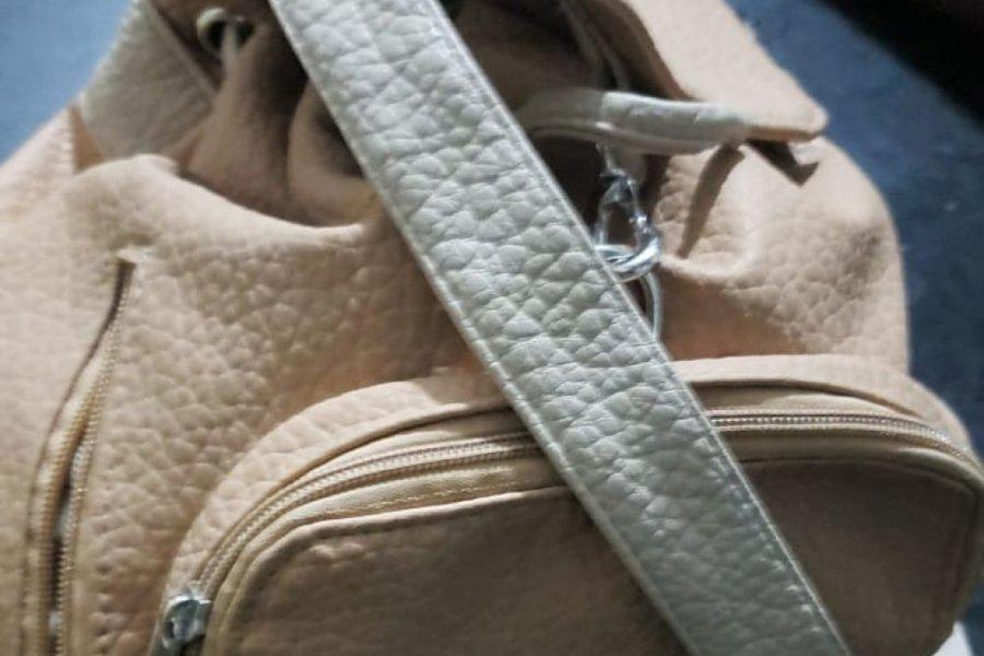 Mochila de cuero