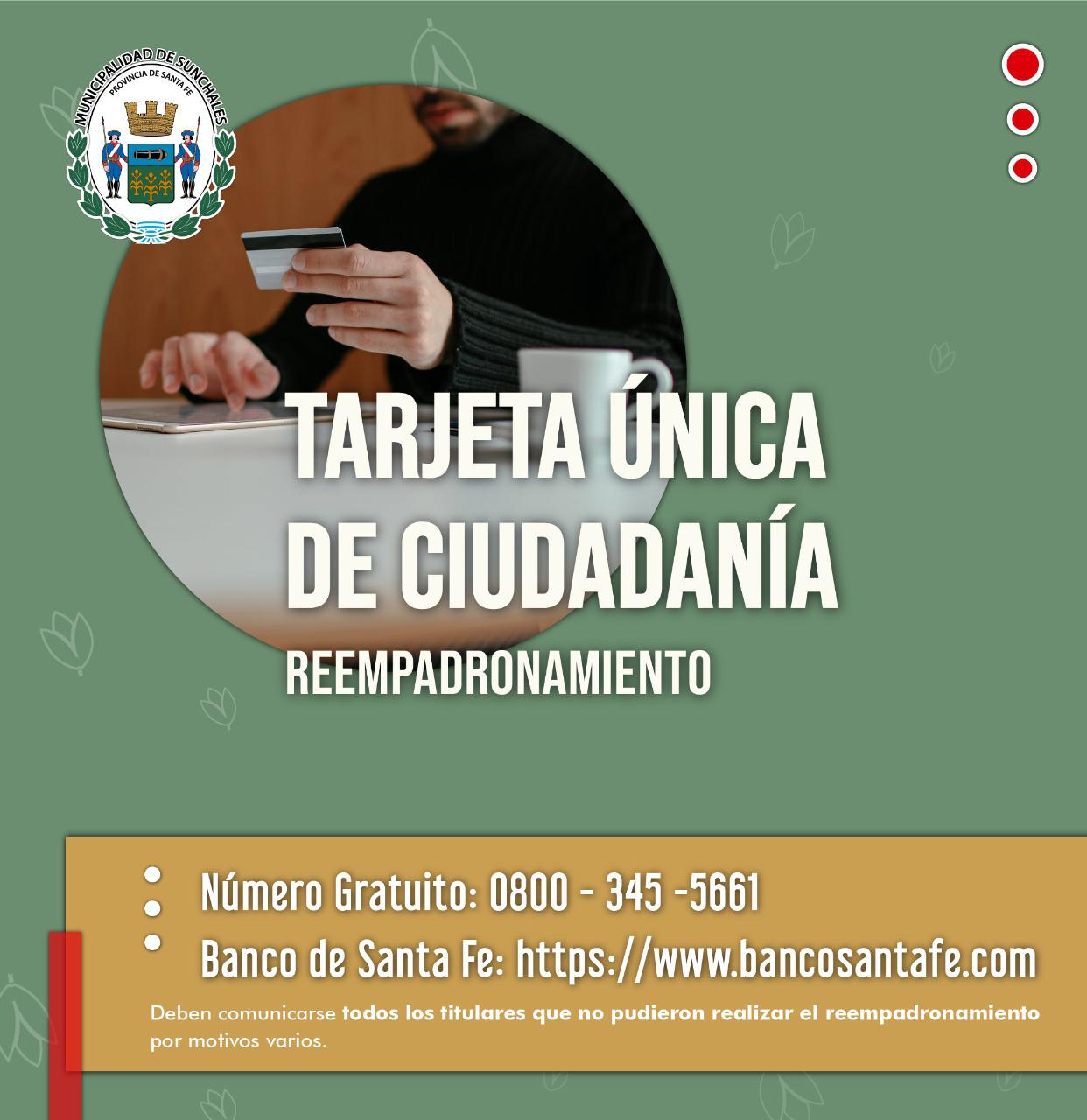 Tarjeta unica ciudadania 2