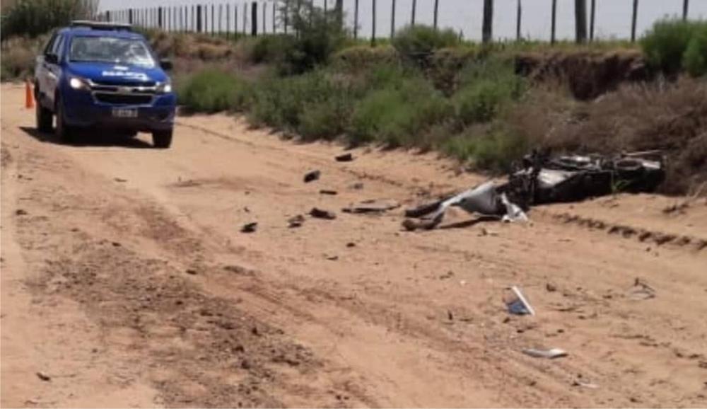 Accidente en zona rural